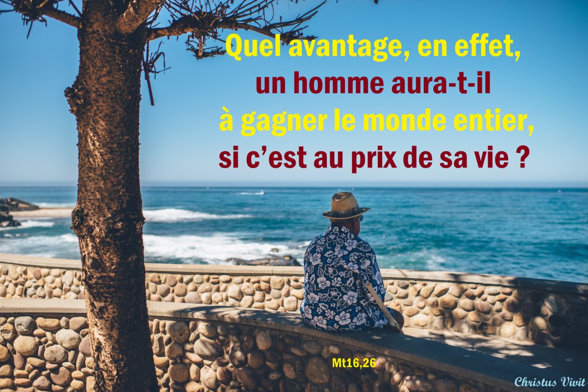 Avec Dieu, perdre, c’est gagner, mourir, c’est vivre ! Christus Vivit