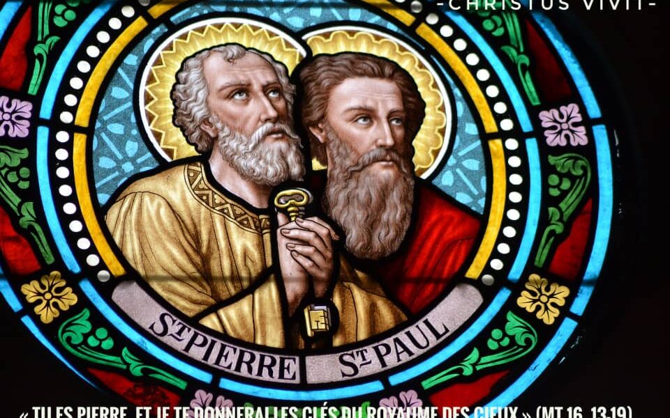 Homélie de la solennité des Saints Apôtres  Pierre et Paul