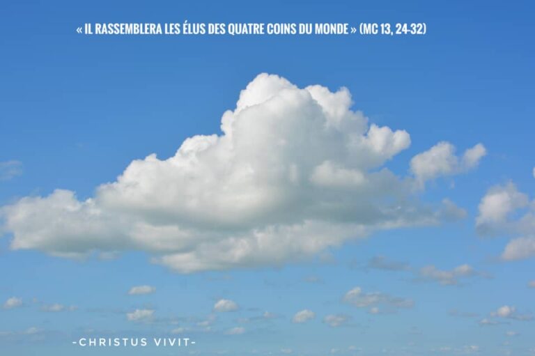 Homélie du 33ième dimanche ordinaire année liturgique B