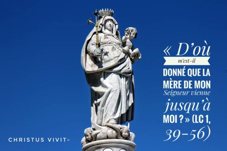 Porter le Christ, l&rsquo;accueillir par sa mère, le porter aux autres!