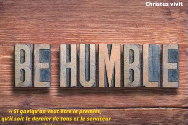 Aimer c’est s’abaisser et se donner pour servir l’autre!
