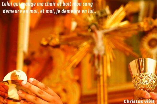Par amour, le Christ nous nourrit de sa propre chair !