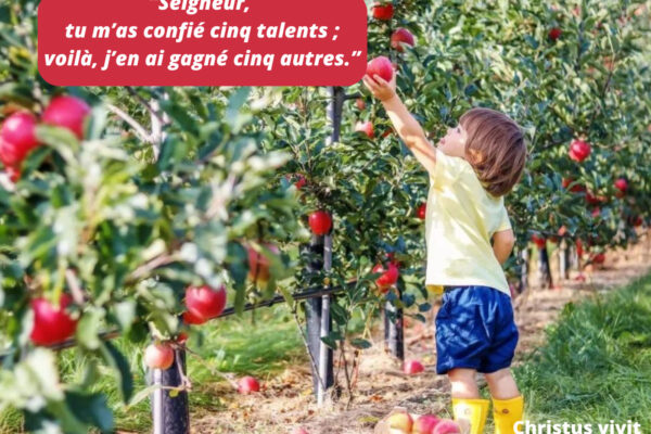 Dieu veut que nous soyons féconds