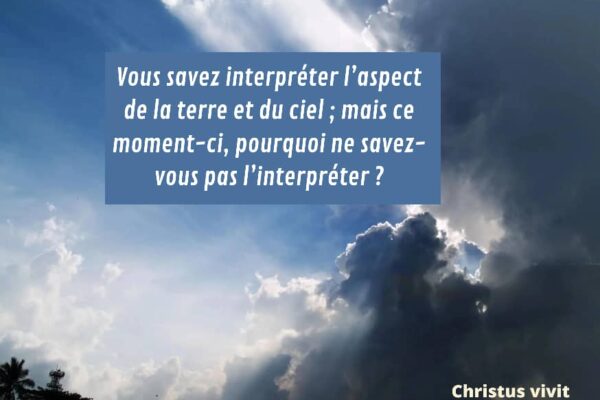 Reconnaître Dieu qui nous parle à travers les saisons de la vie!