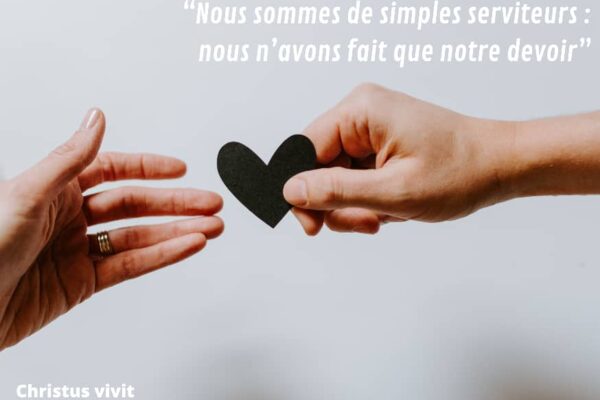 La manière de servir qui contribue à notre sanctification!