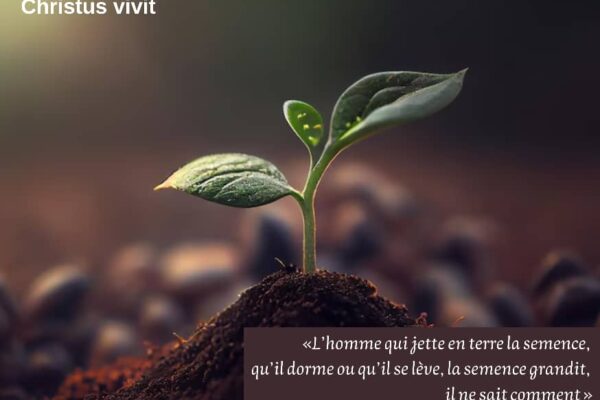 Dieu seul peut accorder la croissance !