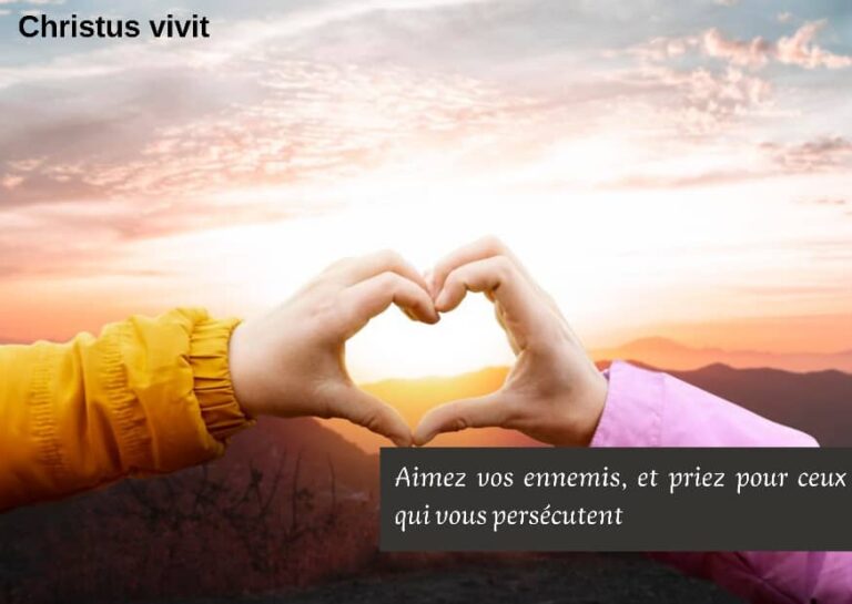 L’amour du chrétien n’est pas un amour ordinaire !