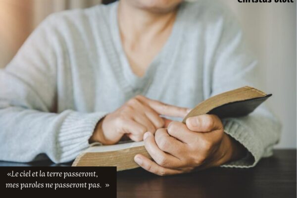 La Parole de Dieu a une valeur éternelle !