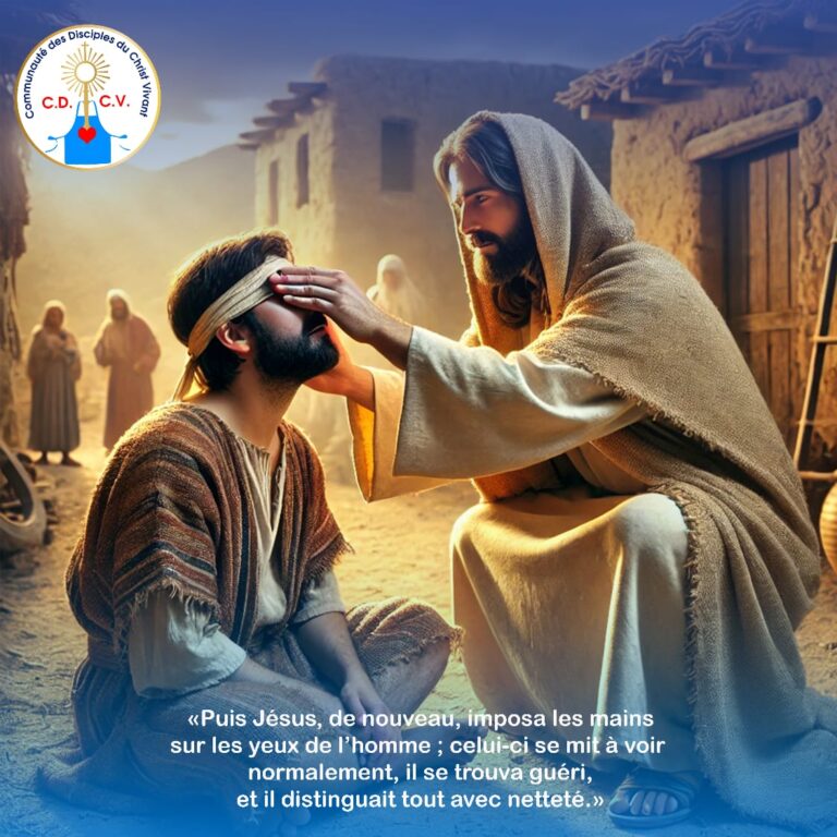 De l&rsquo;aveuglement à la lumière du Christ : Un chemin de transformation spirituelle