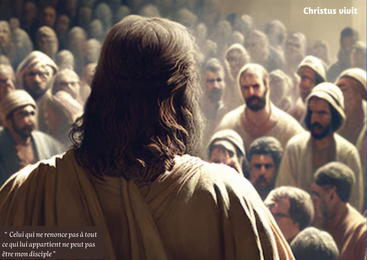 Homélie du 23ième dimanche année liturgique C!