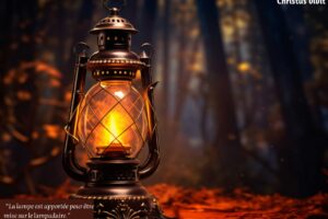 Notre foi doit être connue de tous !