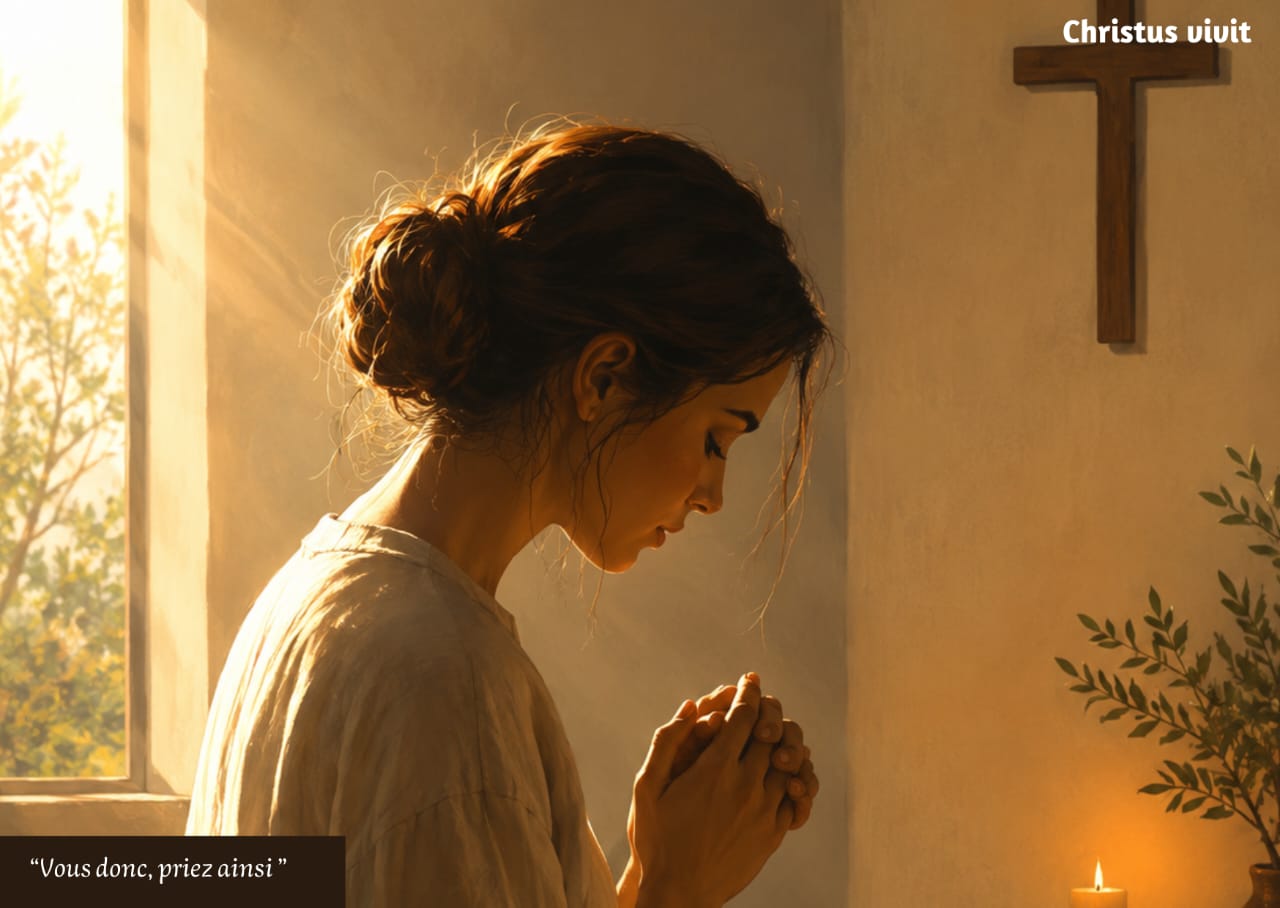 La prière du « Notre Père » est le programme de vie du Chrétien !