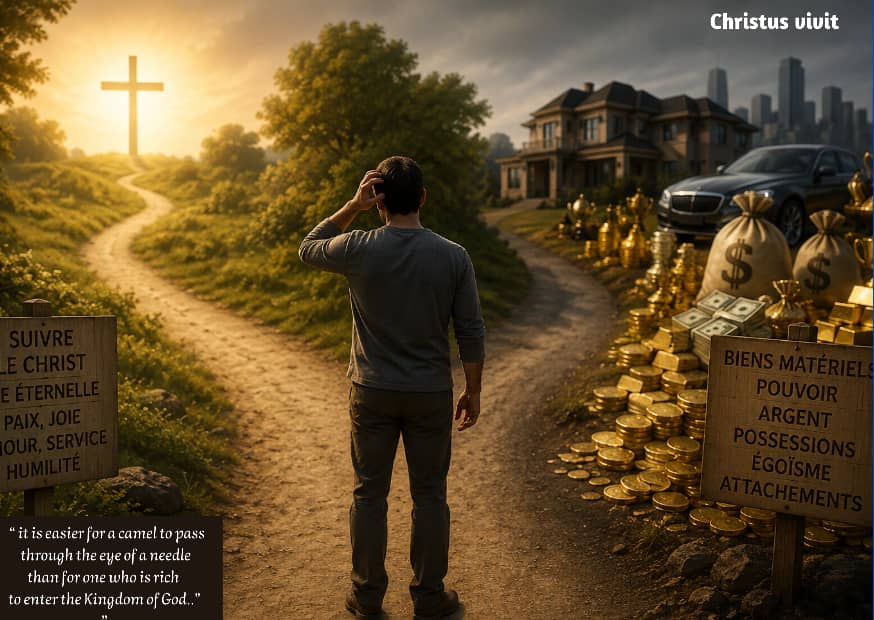 Possess wealth without being possessed
