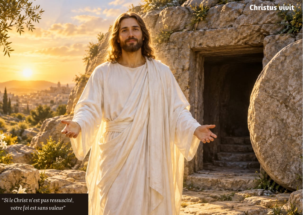 Et si la résurrection du Christ devenait la source de notre espérance et de notre engagement au service des autres ?