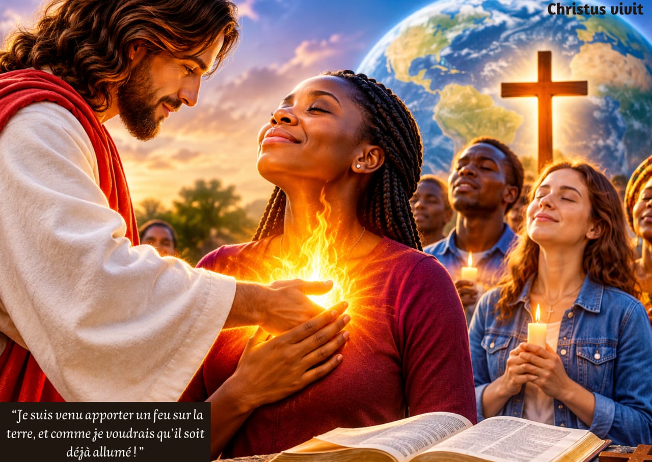 Le feu du Christ brûle-t-il aussi dans nos cœurs ?
